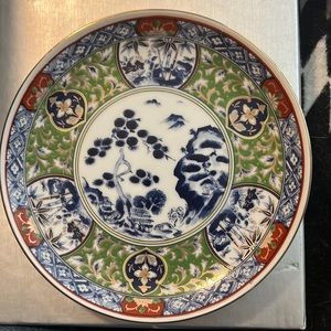 Imari Japanese collector plate